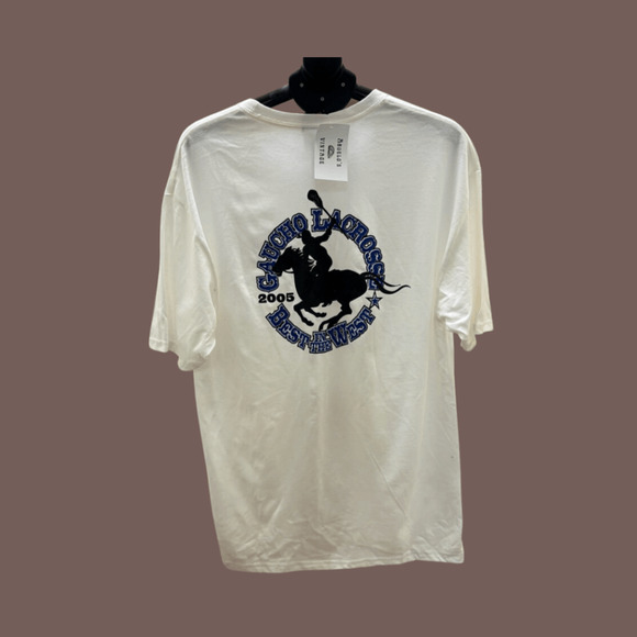 Gaucho Lacrosse Tee | 2005 Graphic White | Size L | Vintage - Picture 2 of 4